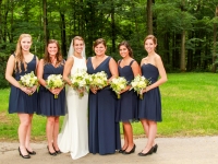 Bridal Party Flowers by CKDesigns (Photography By: Larry Gindhart)