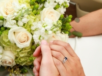 Bride and Groom Flowers by CKDesigns (Photography By: Larry Gindhart)