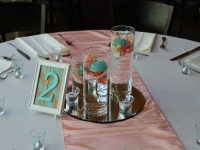 May 2015 Wedding Table Centerpiece