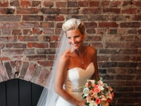 Gorgeous Bride and Bouquet (Photography By: Sara Ackermann)
