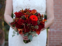 Great Fall Wedding Bouquet (Photography By: Jennifer Soots)